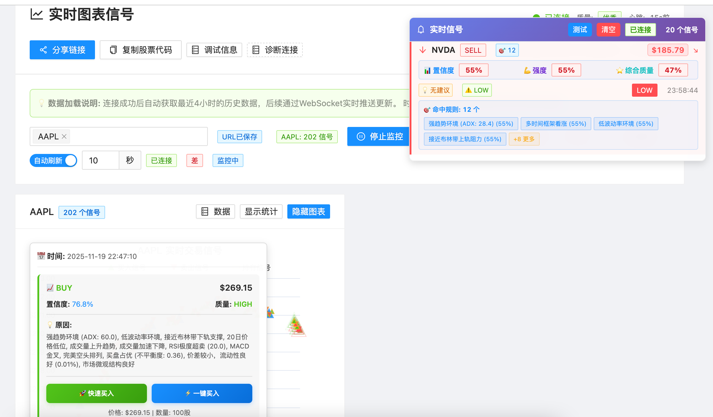 实时监控界面